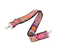 DEARMAMY Sangle de Sac à Main Brodée Ajustable pour Sac Bandoulière Ceinture Vintage pour Instruments et Accessoires Style et Élégant
