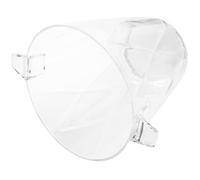 DEARMAMY Seau à Glace Acrylique Transparent Portable avec Poignées Bac à Glaçons Multifonction pour Vin Bière et Snacks Refroidisseur pour Bar et Fêtes