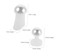 DEARMAMY Séparateurs D’orteils En Silicone Gel Pour Pédicure 24 Pièces Taille Standard Confort Souple Femmes Usage Maison Et Institut Accessoires Nail Art