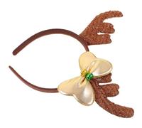 DEARMAMY Serre-tête De Noël De Renne Coiffe De Fête Décoration Intérieur Pour Fêtes De Noël Jeu De Rôle