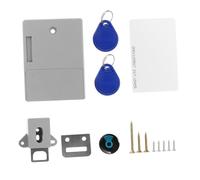 DEARMAMY Serrure Électronique Armoire Intelligente sans Perçage Capteur Invisible Alimentation Piles Aa Protection Tiroir et Documents Verrouillage Anti-effraction pour Portes Doubles