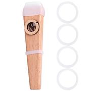 DEARMAMY Set Kazoo Bois Professionnel pour Instruments de Musique Compact et Portable Accessoire Accompagnement pour Guitare et Ukulélé Facile à Apprendre