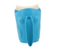 DEARMAMY Shampoo Rinse Cup With Cartoon Ergonomic Shower Shampoo Bowl For Newborns And Gentle Hair Washing Jug For Bath Safety And Comfort