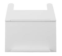 DEARMAMY Support à Mahjong Américain Pliable à Angle, Blanc pour Table | Vue Optimale, Empêche L’effondrement des Tuiles, Format Compact 20,00x18,60x15,00cm