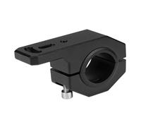 DEARMAMY Support de Phare pour Moto en Alliage D'aluminium Noir, Angles D'éclairage Réglables, Compatible Tubes Jusqu'à 3 Cm, pour Accessoires VTT, Lot de 1 Paire