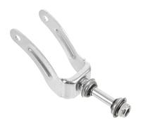 DEARMAMY Support de Roue de Fauteuil Roulant en Acier Robuste Support de Fourche de Roue pour Fauteuil Manuel Compatible Pièce de Rechange 1 Pièce Accessoire Mobilité Santé