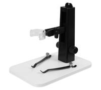 DEARMAMY Support Élévatrice pour Plastique Numérique Réglable Microscope en Base Stable et Antichoc, pour Laboratoire et Usage Professionnel