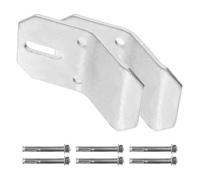 DEARMAMY Support Mural en Acier Inoxydable pour Urinoir, Crochet de Fixation Compact Vis D'expansion, Accessoire pour Urinoir de Salle de Bain, Support à Suspendre Solide et Polyvalent,