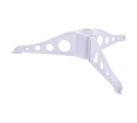 DEARMAMY Support pour Sapin de Noël Artificiel Amovible Socle Blanc 15 CM en Plastique Robuste Base Triangulaire Stable pour Décoration de Fête et Usage Intérieur