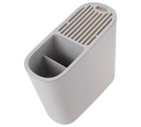 DEARMAMY Support Ustensiles Cuisine Multi-usage pour Couteaux Baguettes et Cuillères Organisateur Compact avec Plusieurs Compartiments pour Plan de Travail Rangement Pratique pour