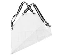 DEARMAMY Tablier de Coiffure Transparent en Tpu Imperméable Résistant avec Fermeture Réglable pour Salon de Coiffure et Teinture Professionnelle