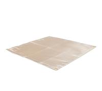 DEARMAMY Tapis Ignifuge de Camping 50x50 Cm en Fibre de Verre Résistant la Chaleur pour Barbecue Extérieur, Tapis Anti-feu Isolant et Protection Thermique pour Feu de Camp et Jardin