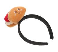 DEARMAMY -tête Hot-dog Dessin Pour Femmes Bandeau De Fête Halloween Cosplay Accessoire Costume Unique