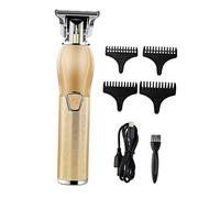 DEARMAMY Tondeuse à Cheveux Électrique Avec Ciseaux De Coiffure Kit De Coupe De Cheveux Pour Hommes Et Faible Bruit Tête à Huile Rétro