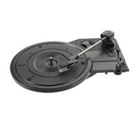 DEARMAMY Tourne-disque Vinyle Rétro avec Moteur à Aiguille Haut-parleurs Intégrés Design Classique Cornet Platine Silencieuse à Faible Bruit pour Écoute Musicale Authentique