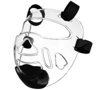 DEARMAMY Transparent Protection Faciale de Boxe Amovible en Plastique Durci, Confortable, Antichoc et Résistant aux Impacts, pour Garçon et Filles et Jeunes, Sparring et Boxe