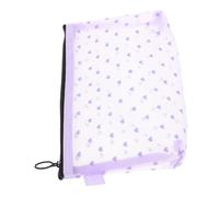 DEARMAMY Trousse de Toilette de Voyage en Maille pour Femme Mini Trousse de Maquillage Pochette Compacte Et Scintillante