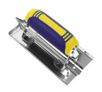 DEARMAMY Truelle D'angle en Acier Inoxydable Outil Manuel Fiable Réduisant la Fatigue pour Plaques de Plâtre et Béton pour Chantiers de Construction Professionnels