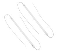 DEARMAMY Tube Chauffant Quartz Infrarouge 23 Cm Câble - 2 Pièces - Élément Chauffant en Céramique pour Radiateurs de Terrasse Électriques - Tube de Remplacement pour Chauffage D’appoint