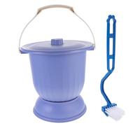 DEARMAMY Urinal Plastique Avec Couvercle Pour Garçon Fille Et Adultes Pot De Nuit Pratique Et Anti-odeur Couleurs Aléatoires