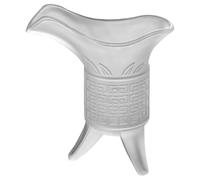 DEARMAMY Verre à Liqueur Rétro en Verre Dépoli Tasse Décorative Vintage Style Antique Ensemble à Shot Empereur pour Whisky et Baijiu Usage Maison et Bar