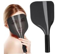DEARMAMY Visière Protectrice De Laque En Plastique Léger Poignée Intégrée Bouclier Facial Complet Pour Coiffeur Usage Professionnel Et Maison Protection Anti-éclaboussures