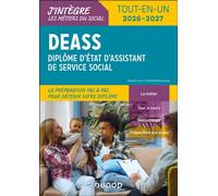 DEASS - Diplôme d'Etat d'Assistant de Service Social - 2026-2027 - Tout-en-un Diplôme d'Etat d'Assistant de Service Social - 2nde édition - Daniela Lévy - Dunod - broché - Scolaire / Universitaire