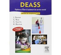 DEASS. Diplôme d'Etat d'assistant de service social: Domaines de formation 1 à 4