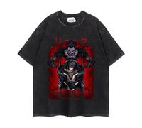 Death Anime Note T-Shirt Casual Sports Short Sleeve Harajuku Streetwear Tops