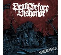Death Before Dishonor – Nowhere Bound – LP vinyle transparent/bordeaux éclaboussé