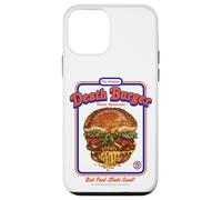 Death Burger Sarcasm Retro Vintage Funny Adult Humor Coque pour iPhone 12 Mini