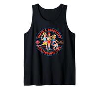 Death Daughters Rollerskate Club Retro Funny Adult Humor Débardeur