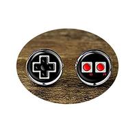 Death Devil Boutons de manchette faits à la main Boutons de manchette Manette de jeu NES Boutons de manchette Accessoires Cadeau d'amour Métal non précisé