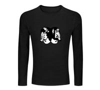Death from Above 1979 Rock Music Duo Men's 100% Cotton Tee Crewneck Unisex Long Sleeve T-Shirt Black XL
