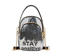 Death God Skull Sac à bandoulière tendance pour homme avec plusieurs poches pour adulte