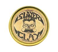 Death Grip Argile capillaire pour homme - Slayer Clay Organic Medium Hold 56,7 g - Comme une pommade crème ou gel - Sans brillance et non grasse - Anti-pelliculaire et facile à utiliser - Produit