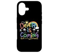 Death is Coming Funny Sarcastic Dark Humor Product Coque pour iPhone 17