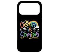 Death is Coming Funny Sarcastic Dark Humor Product Coque pour iPhone 17 Pro Max