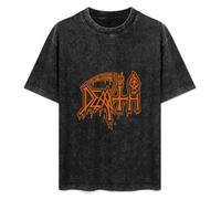 Death Life Will Never Las Metal Band Mens T-Shirt Black Unisex Top Tee L