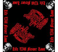Death - "Life Will Never Last" Bandana pour homme/femme unie RO4158 (Taille unique) (Noir/Rouge)