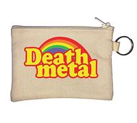 Death Metal Porte-clés amusant arc-en-ciel Beige