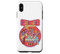 Death Metal Sing-Along Skeletons Retro Funny Adult Humor Coque pour iPhone XS Max