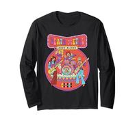 Death Metal Sing-Along Skeletons Retro Funny Adult Humor Manche Longue