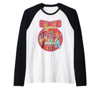 Death Metal Sing-Along Skeletons Retro Funny Adult Humor Manche Raglan