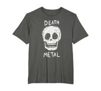 Death Metal Skull | Deathcore Metalcore Funny Heavy Metal T-Shirt