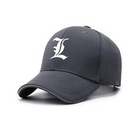 Death No. Te Casquette Baseball Homme, avec Visiere Hiver Automne Printemps Ete Printemps-ete, Respirant pour Outdoor, Golf, voy.Age et Style Hip Hop, Baseball(Dark Gray)
