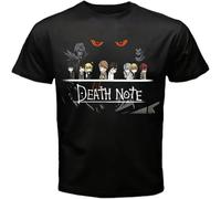 Death Note 2 Anime Manga ry Yagami Japan T Shirt Black Basic Tee Black 3XL