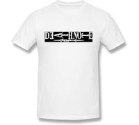 Death Note 3D Print Short Sleeve Fashion T Shirt for Men 100% Cotton Manches Courtes(3X-Large)