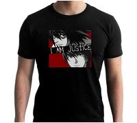 ABYSTYLE Death Note - I am Justice - T-Shirt Homme (XL)