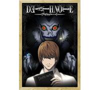 Death Note - Poster - From The Shadows + cadre amovible, Shinsuke® Maxi MDF hêtre, vitre acrylique